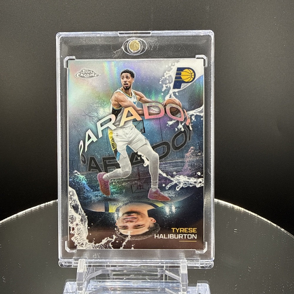 2026 Topps Chrome Update Tyrese Haliburton Paradox PX-6 SSP Indiana Pacers